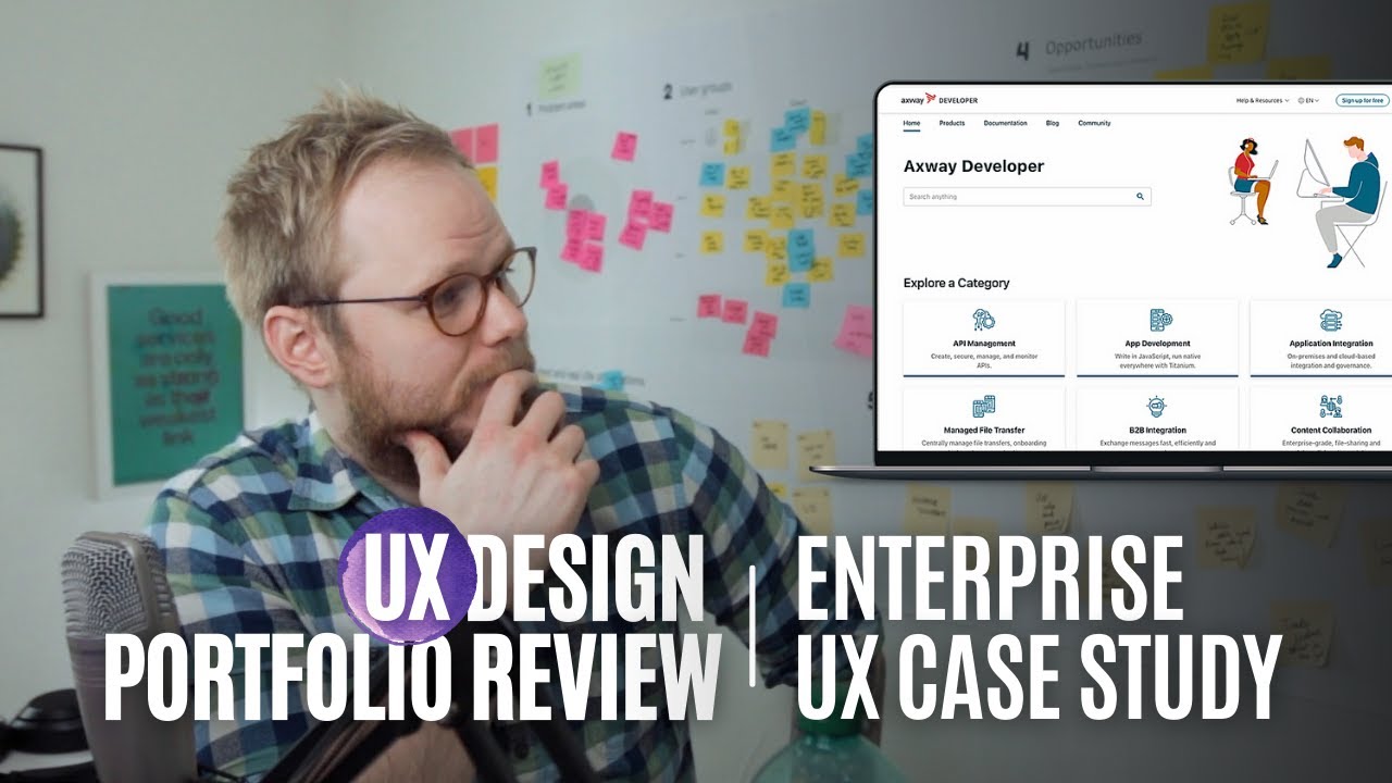 UX Portfolio Review 9: Enterprise UX Case Study - YouTube