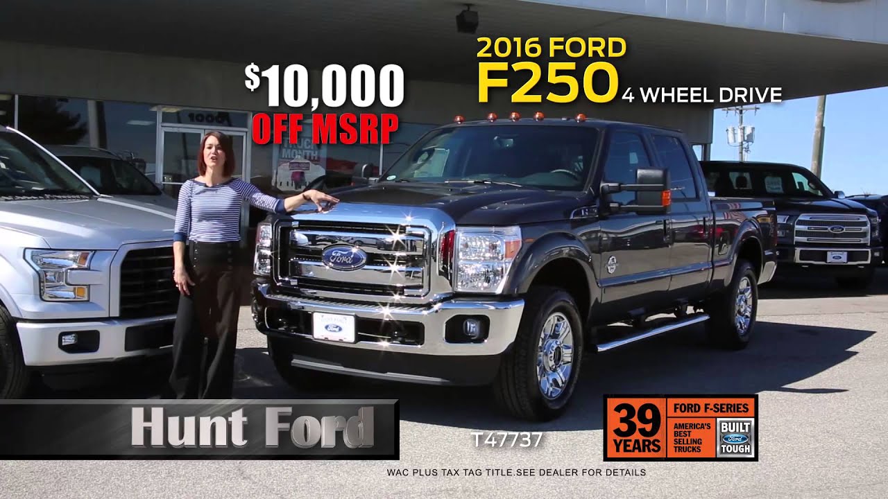 2016 Ford Truck Month At Hunt In Franklin Ky You 2016 Ford Truck Month At Hunt In Franklin Ky