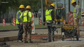 Many local construction crews and street repair crews not following CDC safety guidelines