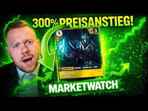 300% Preisanstieg! Riftbound Marketwatch diese Karte sind bald unbezahlbar!