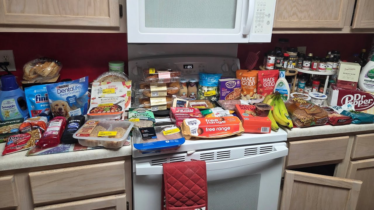 $88 4 Store Haul - DG, Target, Sprouts & Amazon Fresh - Clearance Groceries