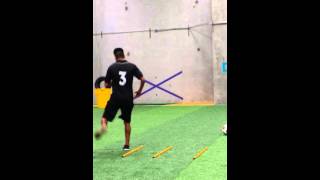 Soccer drills at the Futbol factory