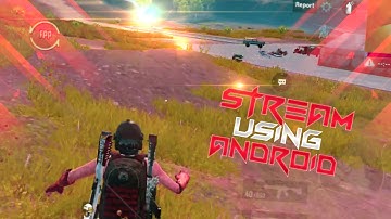 STREAM USING ANDROID OMLET ARCADE x TURNIP TOTURIAL PUBG MOBILE.