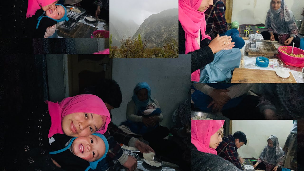 Aaj dinner pa momos aur biryani banaya😋|kosser vlog|ladakhi girl |vlogger|subcribe