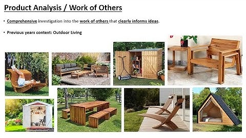 GCSE - Product Analysis / Work of Others