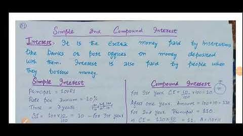 JKSSB || MATH Lec.(01) || Simple and compound interest || Account Assistant (finance)