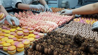 마카롱계의 명품! 택배주문 폭주하는~ 뚱카롱 3종 만들기 / Amazing and exciting! Popular Korean Macarons