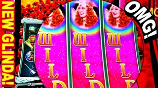 WIZARD OF OZ OVER THE RAINBOW!!! * NEW GLINDA & JAKE FROM STATE FARM! -Las Vegas Casino Slot Machine screenshot 5