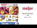 Meijer Weekly Ad 08/05 - 08/11