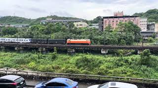 [老車再現]台鐵8792B次EMU400型軔力測試通過(八堵東)