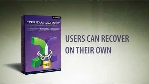 Casper Secure Drive Backup Tour - Part 4: Reducing the Burden on IT