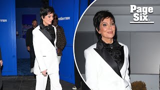 Kris Jenner Puts On A Brave Face Stepping Out For First Time Since Sister Karen Houghtons Death