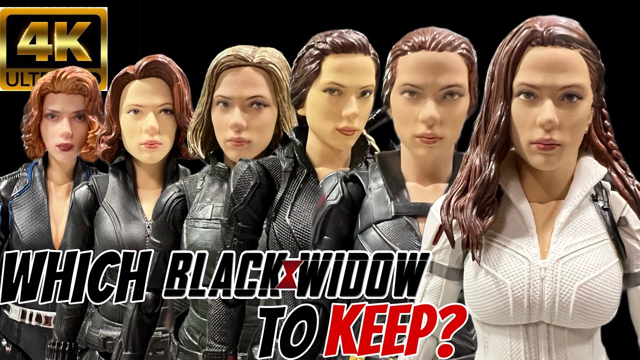 All SH Figuarts Black Widow!! - YouTube