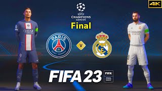 FIFA 23 - PSG vs. REAL MADRID - Ft. Ronaldo - UEFA Champions League Final 22\/23 - PS5™ [4K]