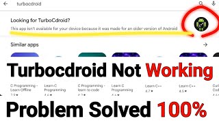 Turbocdroid application Not Working problem Solved | best alternative app | coding c++ screenshot 1