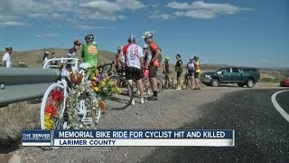 Memorial bike ride for cyclist hit-and-killed