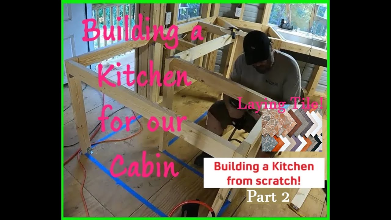 building a Kitchen from scratch Part 2 - YouTube