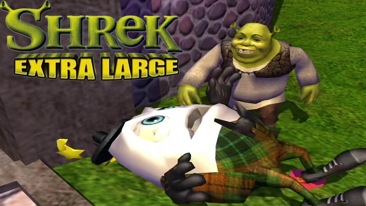 Shrek Extra Large Full Gameplay Walkthrough (Longplay) 