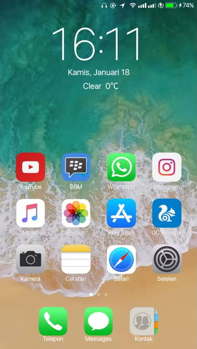 TUTORIAL BBM IOS FOR ANDROID #BBM IPHONE UNTUK ANDROID