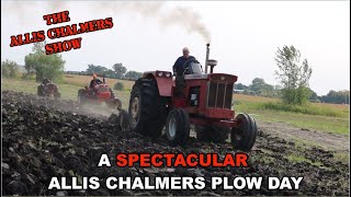 Allis Chalmers Show A Spectacular Allis Chalmers Plow Day