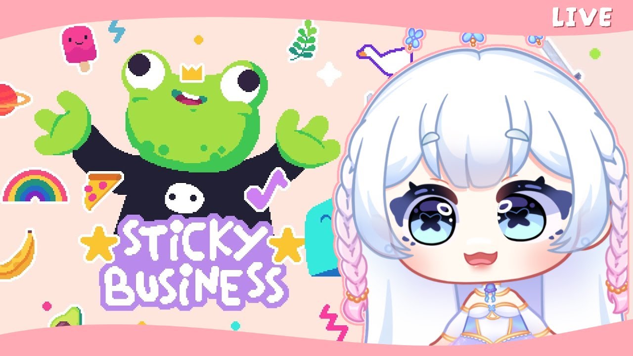ENVtuber ⋅˚₊‧ ଳ 𝅄 | Sticky Business