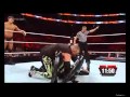 WWE Royal Rumble 2014 Kickoff : New Age Outlaws vs Cody Rhodes & Goldust (Tag Team Championship)[HD]