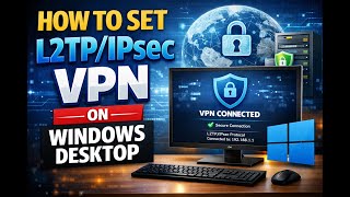 How to Set L2TP/IPsec VPN on Windows Desktop.