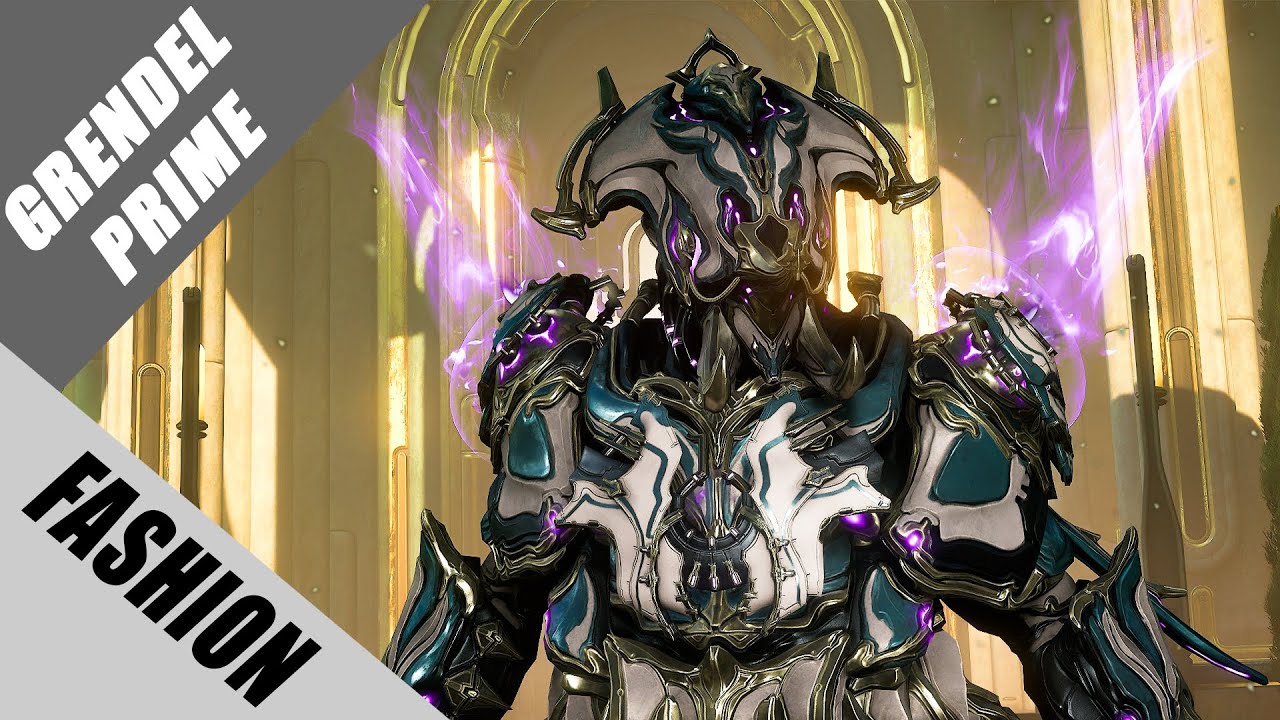 Warframe Fashion Frame Grendel Prime Royal Titan YouTube