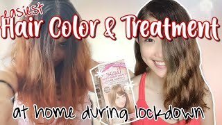 Hair Color At Home Liese Tutorial And Review