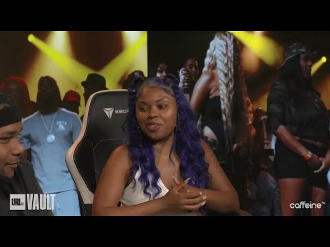 JAZ & GEECHI REACT TO JAZ/OFFICIAL V 40/EHART | VAULT EP3 #battlerap #urltv #urltvvault