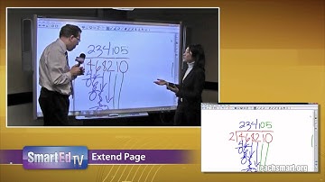 SMART Board Tutorial: Extend Page in SMART Notebook Software