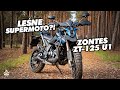 Zontes U1 125 - Leśne Supermoto?! Po asfalcie i po błocie!