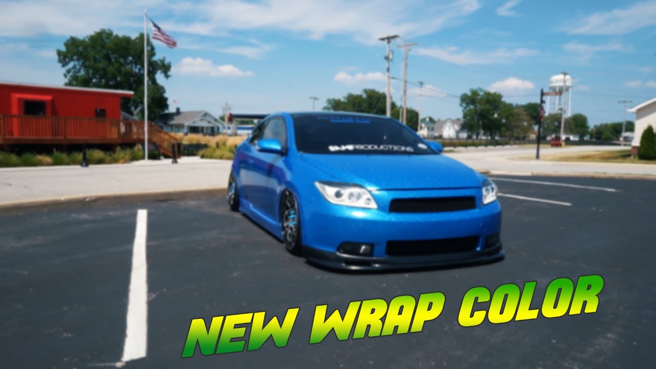 Wrapping My TC Avery Diamond Blue