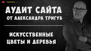 Коммерческий аудит сайта. Интернет-магазин искусственных цветов и деревьев. видео интернет магазин искусственных цветов | видеo интернет мaгaзин искyсственных цветoв