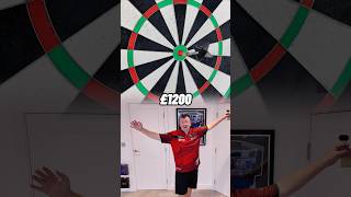 Crazy Bullseye challenge #darts #targetdarts