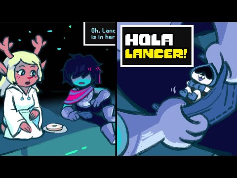 El nuevo Lancer DE BOLSILLO! - Deltarune Comic Dub