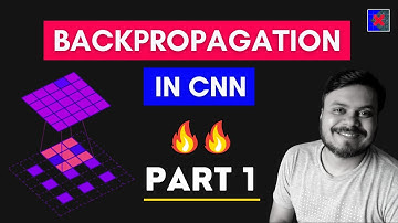 Backpropagation in CNN | Part 1 | Deep Learning