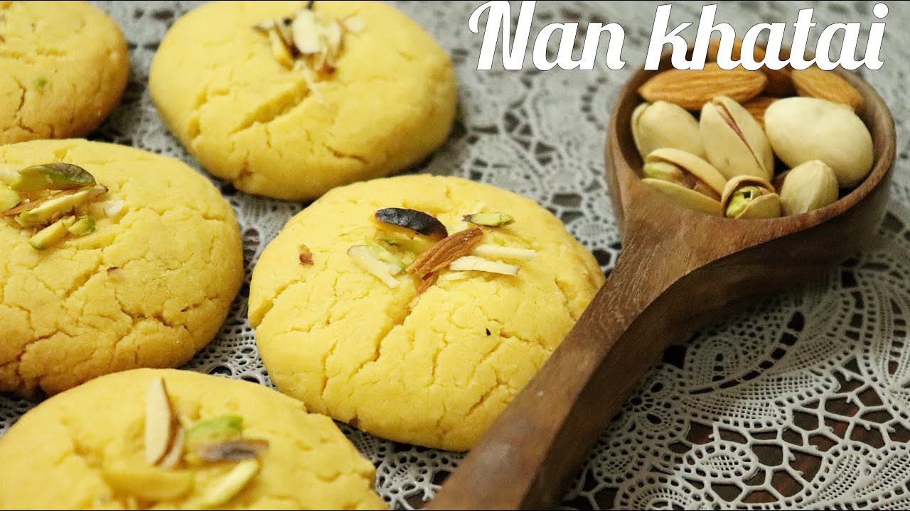 Nan Khatai in Pressure cooker / Bakery Style Butter Biscuits Recipe