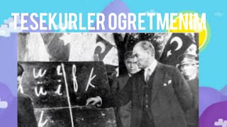 Öğretmenler Günü Kutlu Olsun (Teşekkürler Öğretmenim)