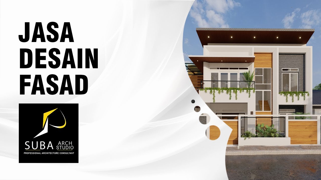 Jasa Desain Fasad Rumah Ruko SUBA Arch