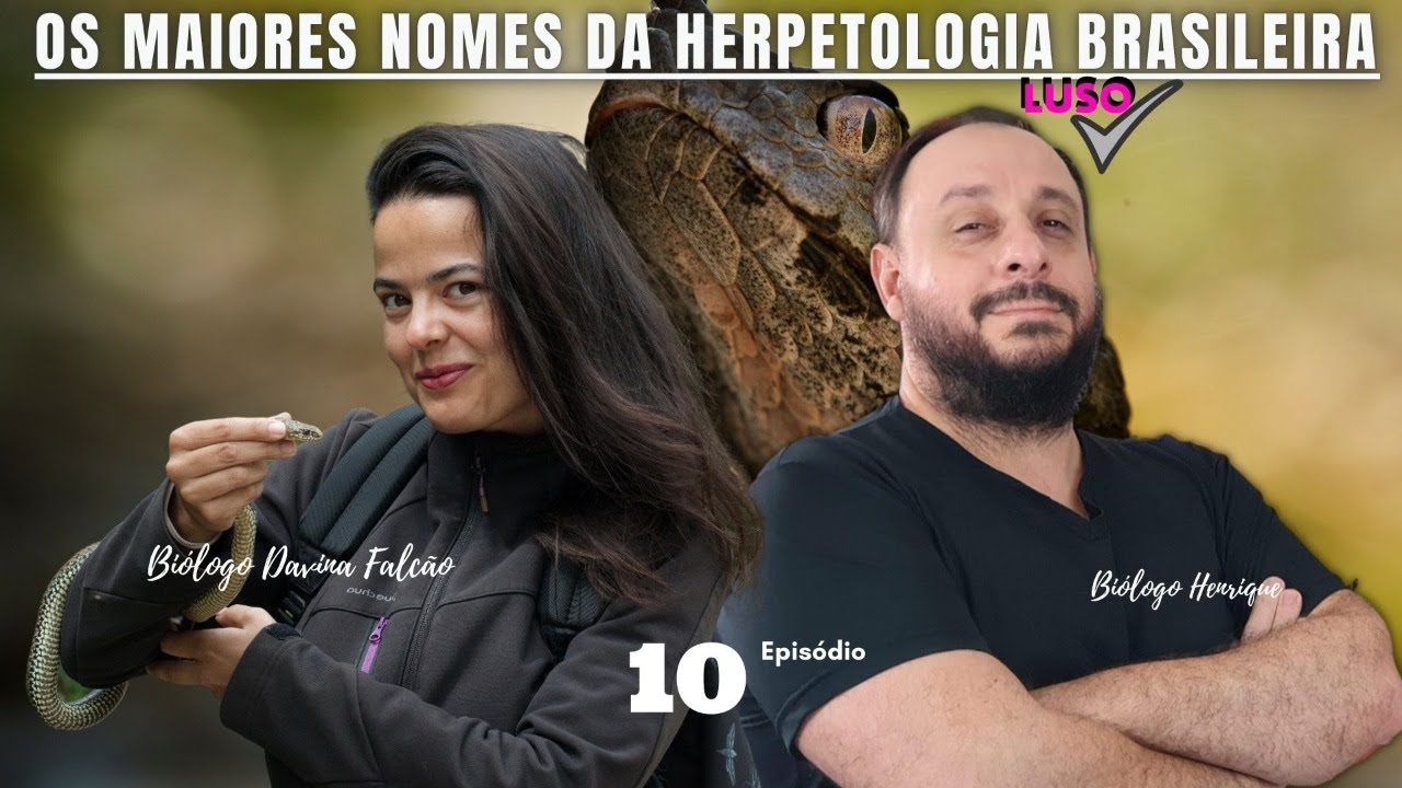 Bióloga Davina Falcão,  Biólogo Henrique ENTREVISTA #10