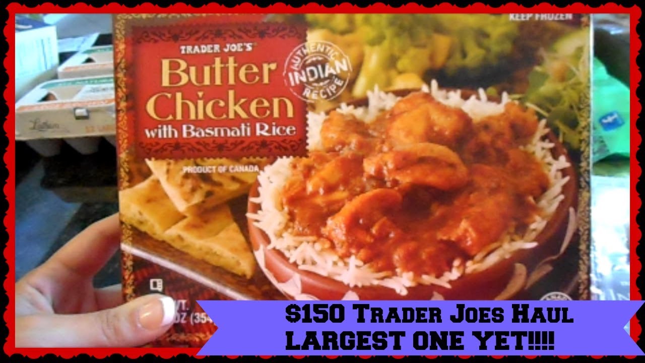 Huge $150 Trader Joe's Haul for the month of August