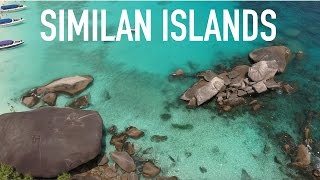 SIMILAN ISLANDS, THAILAND FROM ABOVE | Phantom 4 4K Drone
Shot some drone footage during a snorkeling day trip we took to the Similan Islands, located 70km off the coast of the Phang Nga Province in Southern Thailand in the Adaman Sea. All speedboats leave out of the pier in Khao Lak.
These islands featured the clearest, bluest water we saw while vacationing in Thailand. Great for snorkeling and diving.
Like, subscribe if you like.
Much appreciated!
Equipment:
DJI Phantom 4 drone
Instagram:
john.a.conrad
https://www.instagram.com/john.a.conrad/
Similan Islands Wikipedia Page:
https://en.wikipedia.org/wiki/Similan_Islands SIMILAN ISLANDS, THAILAND FROM ABOVE | Phantom 4 4K Drone