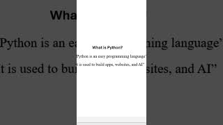 Python programming language easy language #coding #python