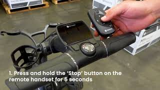 How-To: Pair Your Remote (Non-GPS Motocaddy Models)