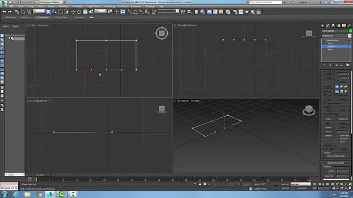 3ds Max  06-22 Editable Spline   Geometry Rollout   Divide