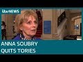 Broxtowe MP Anna Soubry has resigned from the Conservative Party | ITV News