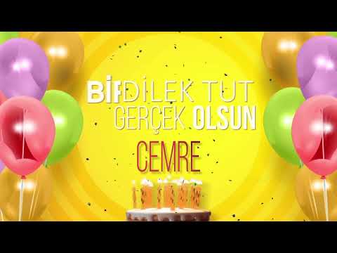 İyi ki doğdun CEMRE - İsme Özel Doğum Günü Şarkısı