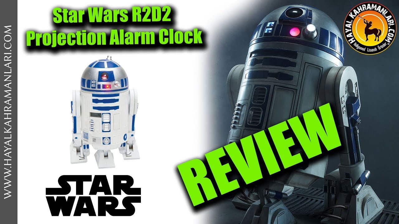 Star Wars R2D2 Projection Alarm Clock - Review