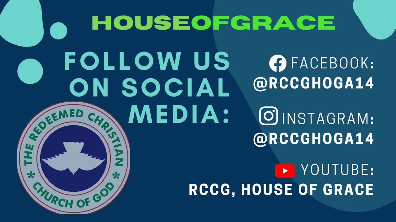 RCCG HOUSE OF GRACE LIVE STREAM YouTube
